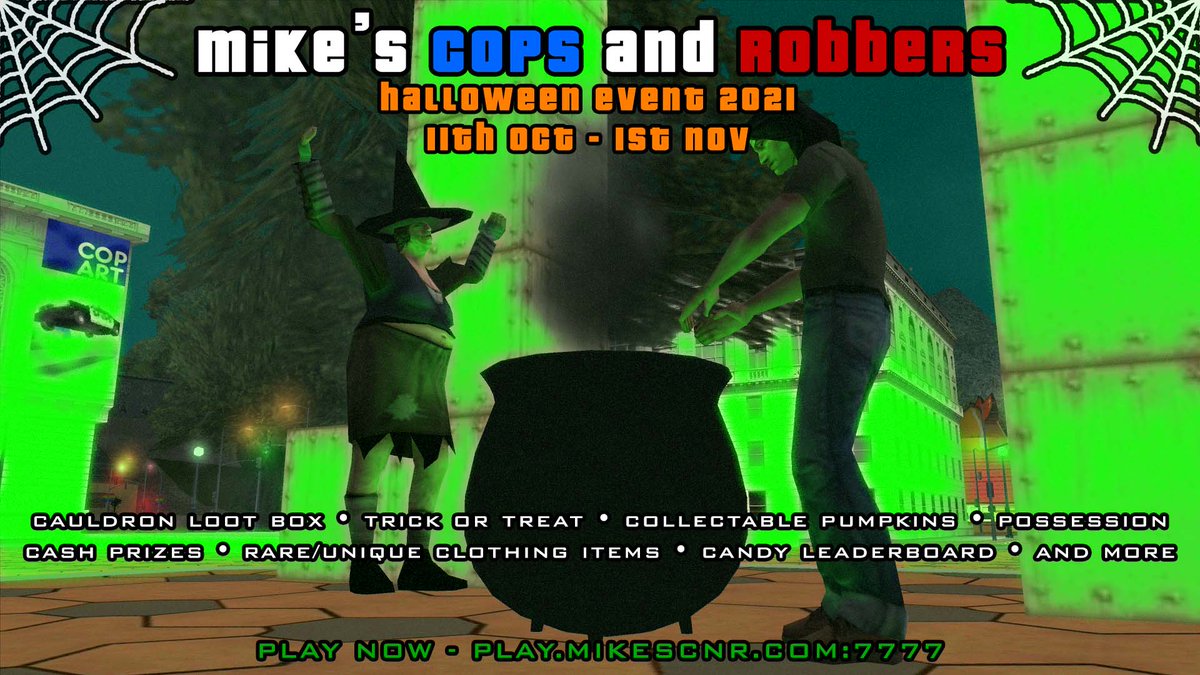 mikescnr's tweet photo. The Halloween update is live, along side version 1.13 which adds and improves various things.

Read more about both here: https://t.co/nP2pIlLVRH

Enjoy! https://t.co/He1DPY3sNL