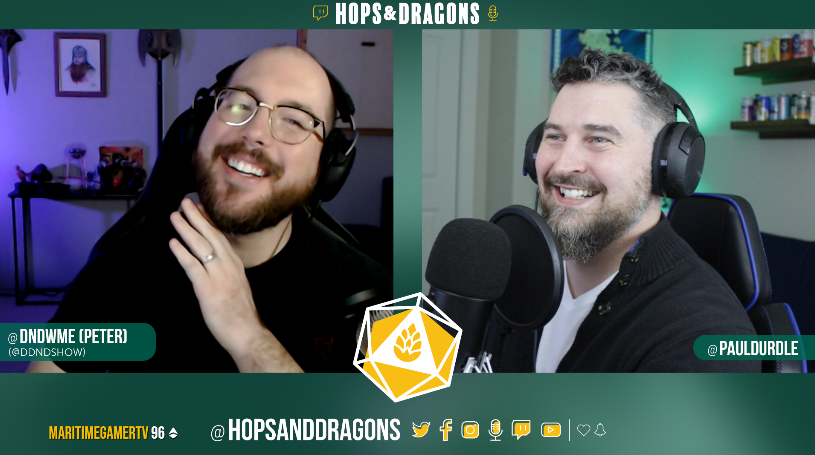 HopsAndDragons's tweet photo. Random Encounters Ep14 is LIVE! 🔴
Tonight's guest is @DnDwMe of @ddndshow and @thederpwood!

Topics: session pacing, character voices, and streaming this weekend with @CarefulCantrip&amp; @topdowntabletop with @gamers_move for @AutismHomeBase!

📺https://t.co/0uCUrO23ou

#DnD #TTRPG https://t.co/fGA3FKq55I