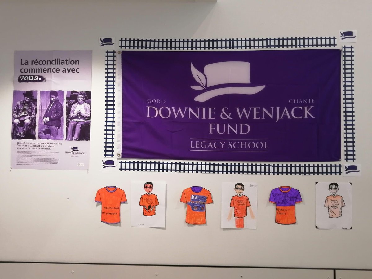 Yarmouth Elementary School is now recognized as a Legacy School which shares Chanie Wenjack's story called the Secret Path as created and told by Gord Downie.  For more information, please visit the DWF website.  downiewenjack.ca