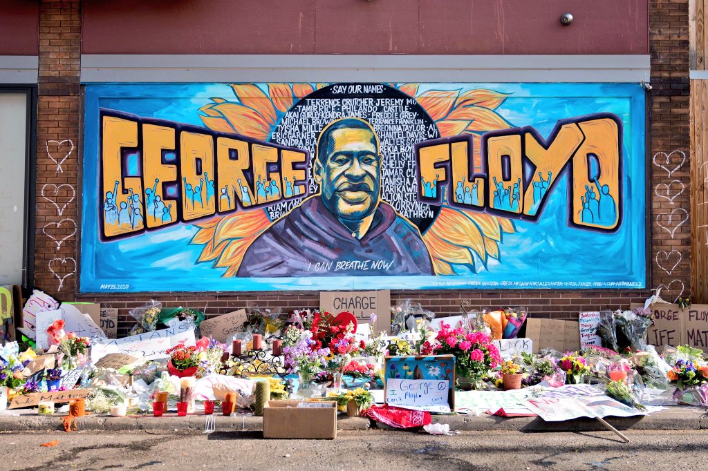 Mural for George Floyd