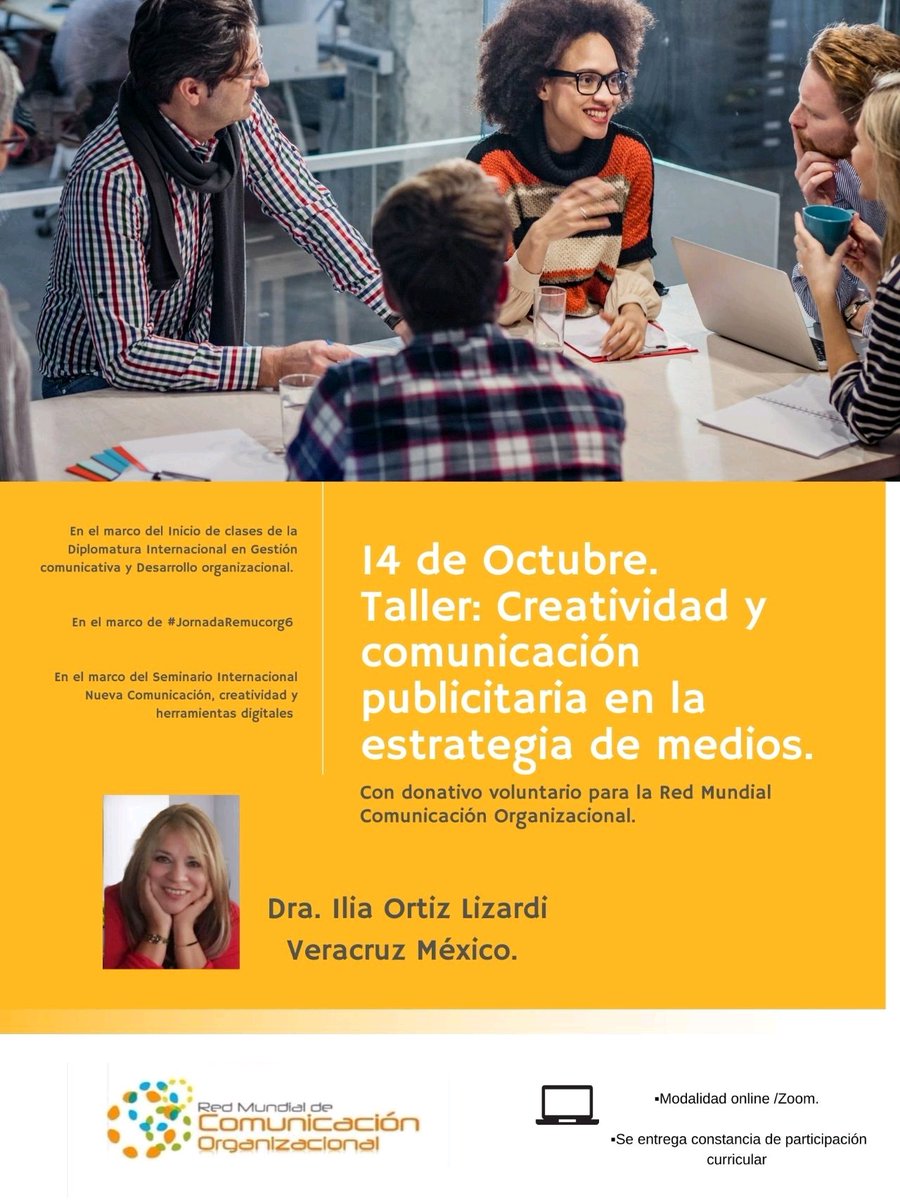 RedMunComOrg's tweet image. En 90 minutos comienza este gran TALLER y queremos hacer un sorteo de Cortesías ¿Quieres participar? Escribe a Nia Alamillo, Ceo de la @RedMunComOrg para participar por uno de los 3 accesos a este Taller hoy en 90 minutos
wa.me/5214493381998