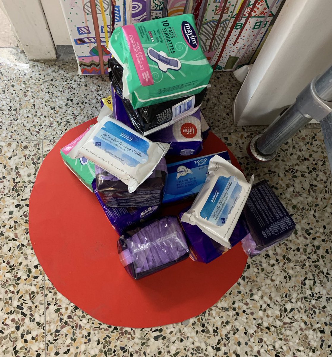Olson_L1975's tweet photo. Women helping women! Period.
Sanitary Products Drive. Donations to help local charities. https://t.co/8IaZ574FmS