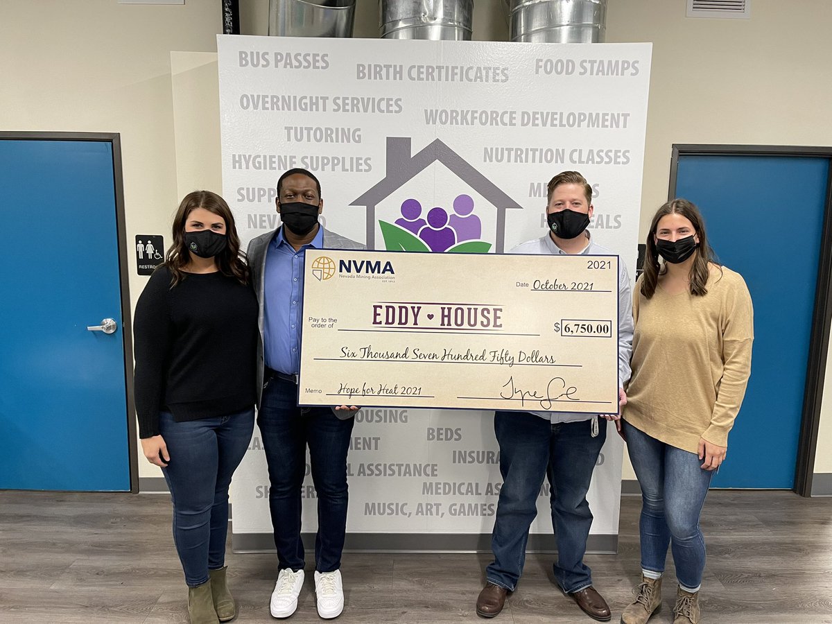 nevadamining's tweet photo. The NVMA was thrilled to celebrate this summer’s #HopeForHeat promotion with @EddyHouseReno today! https://t.co/Rz67D5PilV