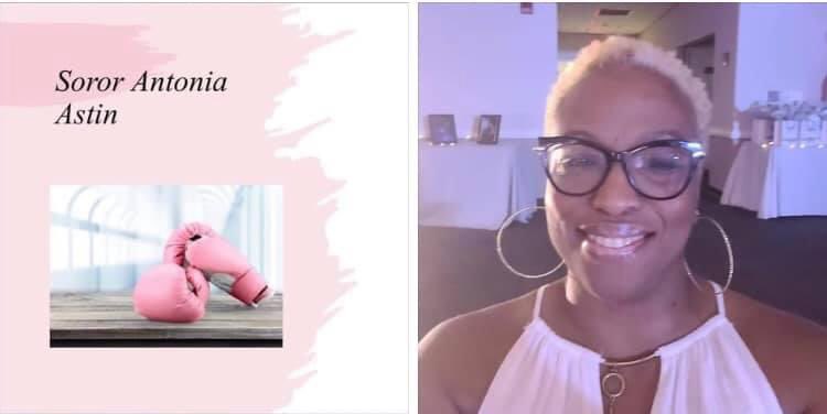 DCPdeltas's tweet photo. Douglas Carroll Paulding Counties Alumnae Chapter Breast Cancer Survivors Who Fight with Fortitude ~ Today we celebrate Soror Antonia Astin! #DCPDST #DCPDeltas #fightcancertogether https://t.co/HPnoeMu3ta