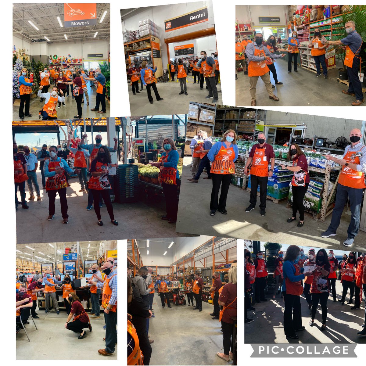 Thank you Crystal and Team for an amazing walk at 2610! Shout out to Tammy our MET Sup, Eric in D23, and Josh our Specialty DS for being awarded the Executive Award! Congratulations to Eric J., Tracy, Charles and Pam for receiving Homer Awards for your excellent engagement!