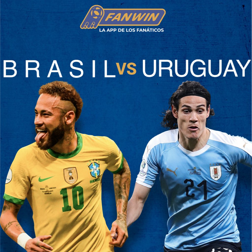 fanwinapp's tweet photo. PARTIDAZO entre Brasil 🇧🇷 y Uruguay 🇺🇾 en Manaos. Vos lo podés jugar en #FanWin #LaAppDeLosFanáticos https://t.co/65Sq3Z1cVE