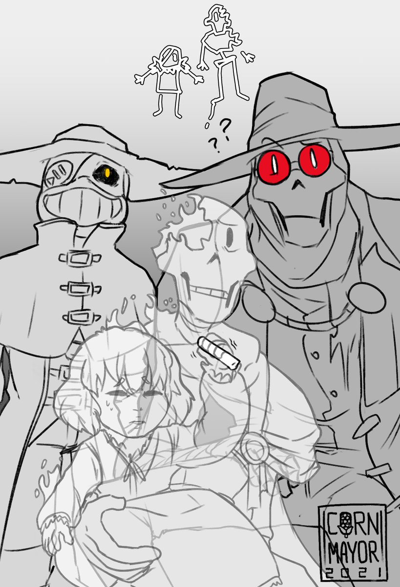 CornMayor's tweet photo. When I said "this is the last one" I lied. Sorry
@wishingstarjar @PudgyChee the more lore I get the more I suffer:D
#Undertale #rewindsans #underewindAU #Huntertale https://t.co/uTtjsRuT6O