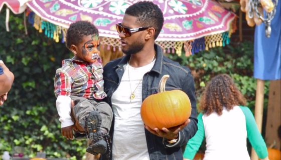 Happy Birthday Usher! Check Out His Adorable Family Photos Through The Years  