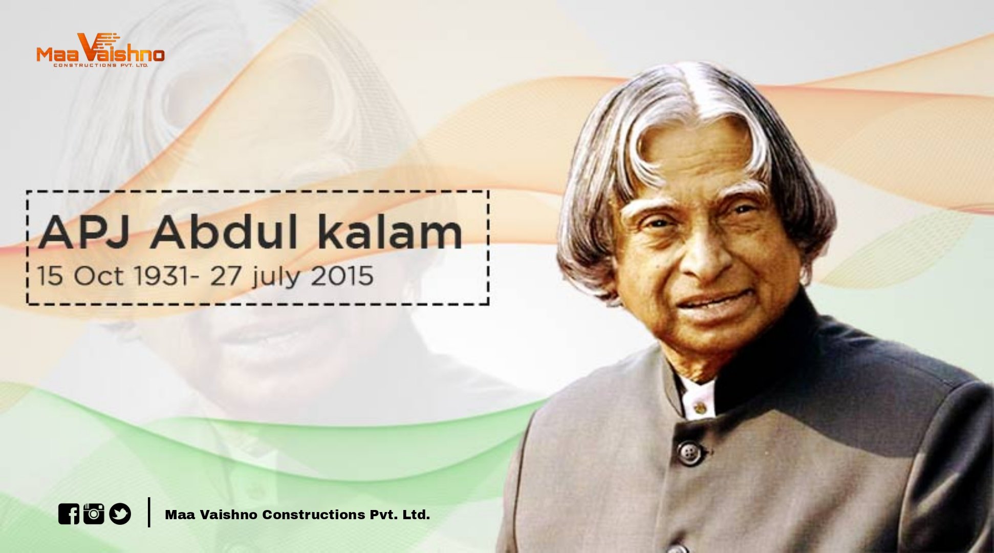 Happy Birthday APJ ABDUL KALAM sir      