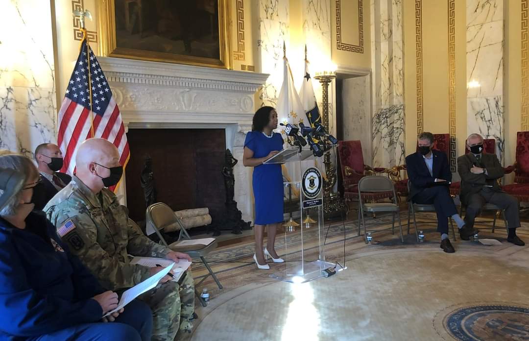 I had a great day at the RI State House with Lieutenant Governor Sabina Matos, Governor Daniel McKee and Senator Jack Reed, for a Press conference to kick off Operation Holiday Cheer 2021. This year, we are supporting the Rhode Island Military Family Relief Fund. #teamdepot