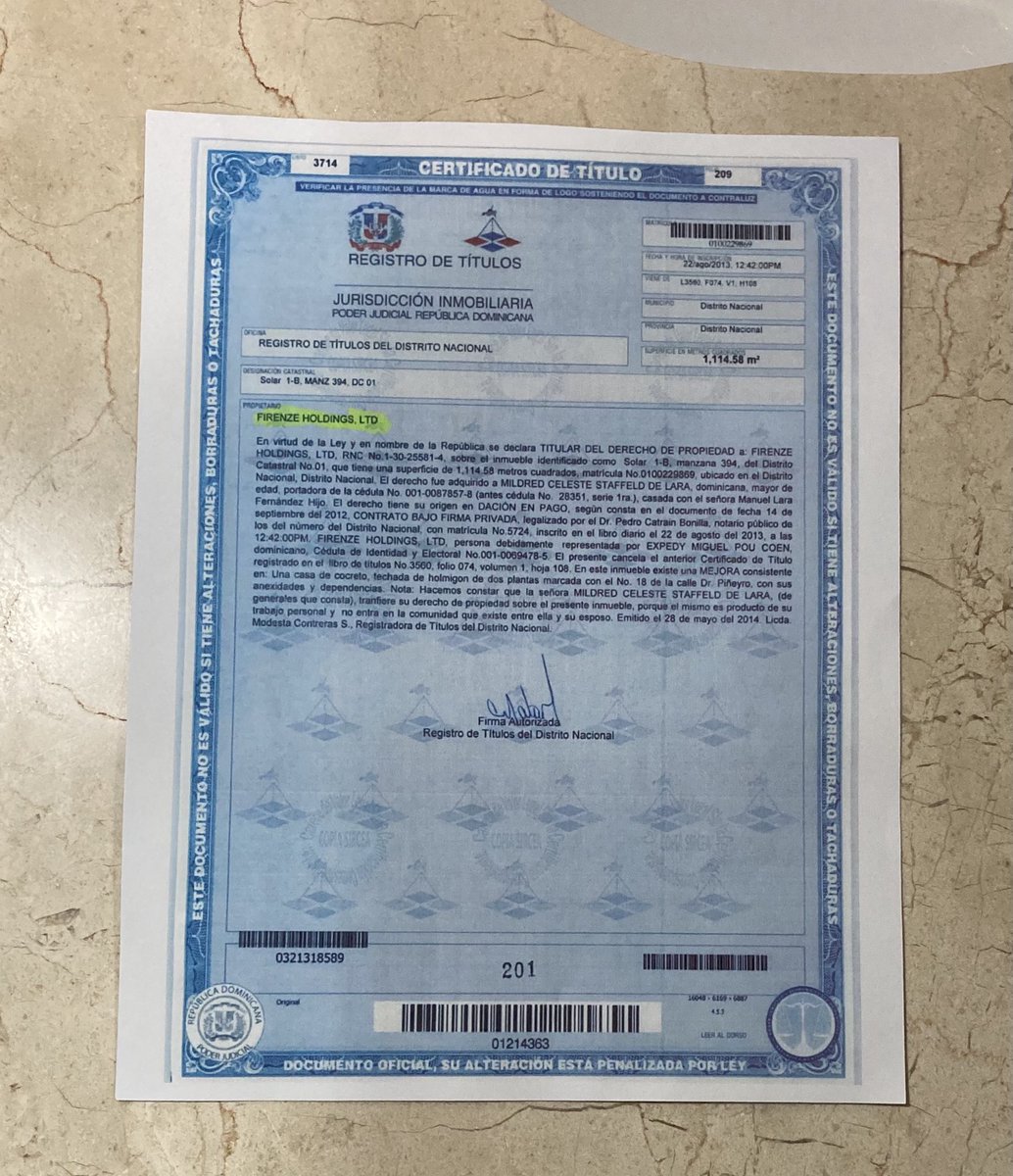 LeonardoJaquez's tweet photo. Se confirma que la “Casa Presidencial” del PLD es propiedad de una offshore? Desde ya surgen conjeturas sobre posible dueño de esa Offshore...
#JaqueMate https://t.co/U0BLYXH9cX