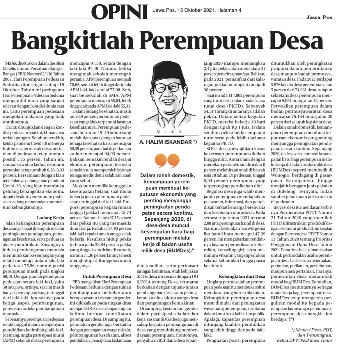 IhsanMaro's tweet photo. Kaum Perempuan adalah salah satu motor penggerak pembangunan Desa.
@halimiskandarnu 
@malik_haramain 
@taufikmadjid71 
@yusradaridesa https://t.co/Tbl0FubSeF