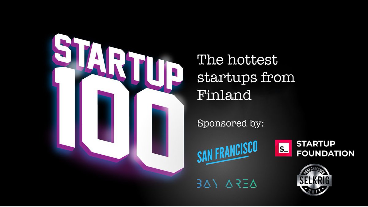 Trending #startups in October: <a href="/SumoApps/">Sumo Apps</a>, <a href="/AuroraPropulsio/">Aurora Propulsion Technologies</a>, <a href="/ShowellApp/">SHOWELL</a>, <a href="/MyGamezChina/">MyGamez Ltd.</a>, IVALO, <a href="/aatosapp/">Aatos</a>, <a href="/FlowHaven/">flowhaven</a>, <a href="/imgneIM/">Imagine IM</a>, <a href="/RobocorpInc/">Robocorp</a>, <a href="/AiwoDigital/">Aiwo</a>.

Check out the full list at startup100.net 🔥