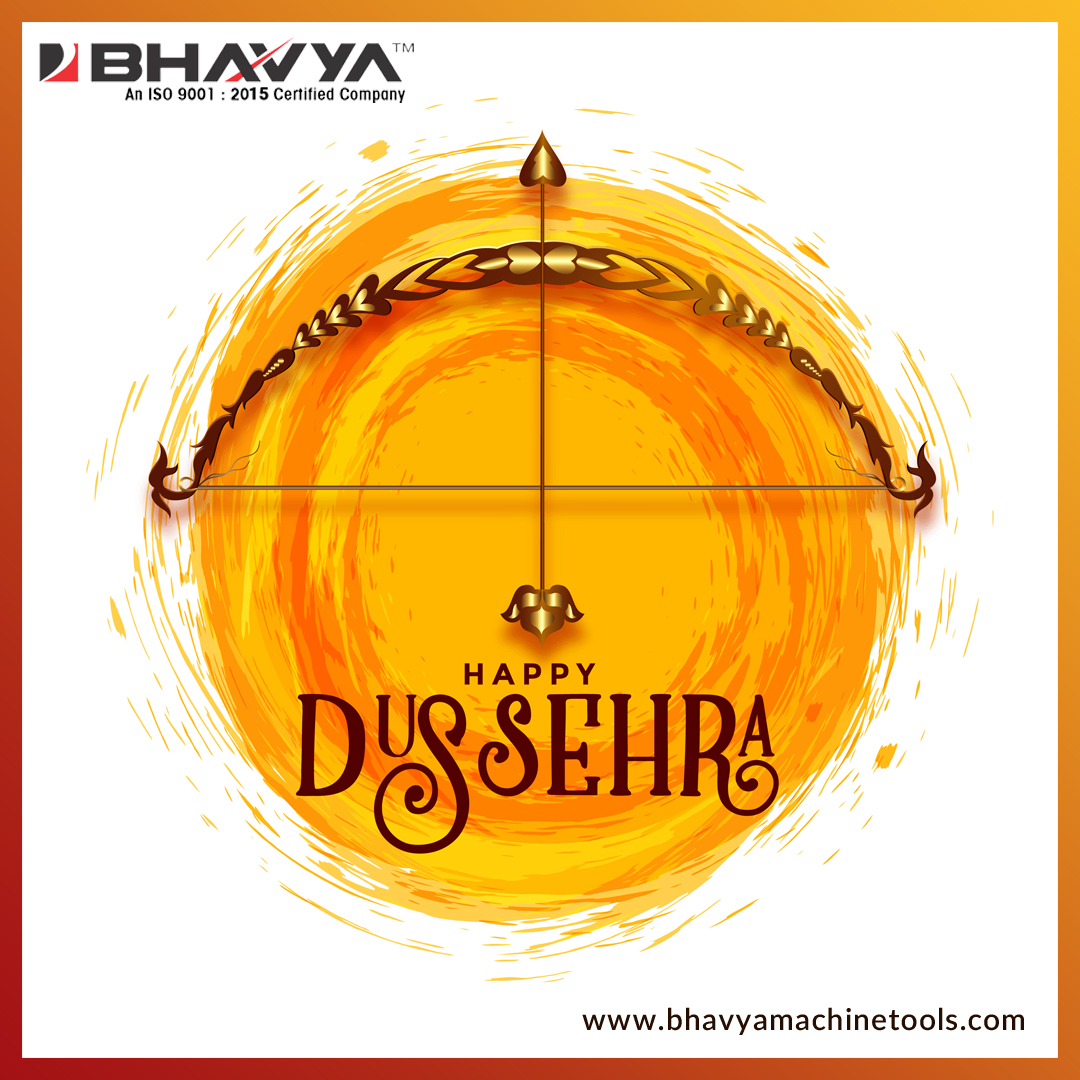 machinery_tools's tweet image. On this day of Victory of Lord Ram, May his blessings are with you. Visit our website, for the latest technology in all types of machinery bhavyamachinetools.com
#bhavyamachinetools #bhavyamachine #HappyDussehra #dussehra2021 #dusshera #dussehrafestival #dussehraspecial