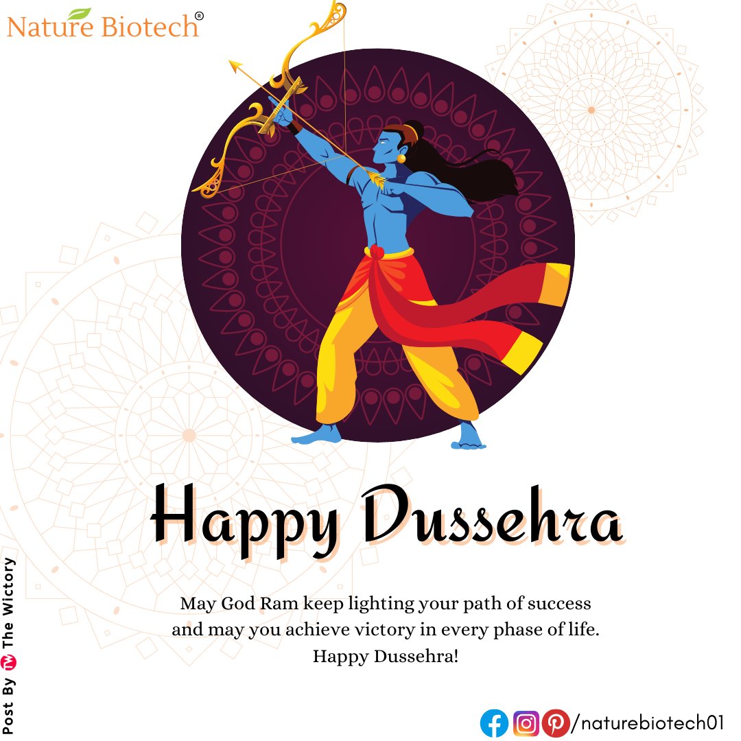 With the effigy of Ravana, burn all your worries also this Dussehra . Stay happy and make others happy.

#HappyDussehra #ShreeRam #Ravanvadh #Durga #success #festival #victory #Dussehrawishes #light #happiness #positive