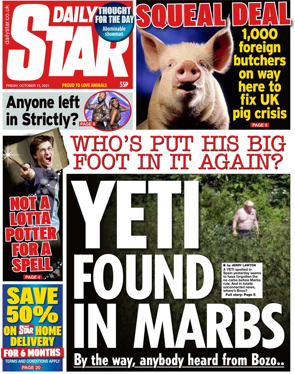 llewelyn20's tweet photo. Some days I love the Daily Star. https://t.co/wP0ffkZ3zy