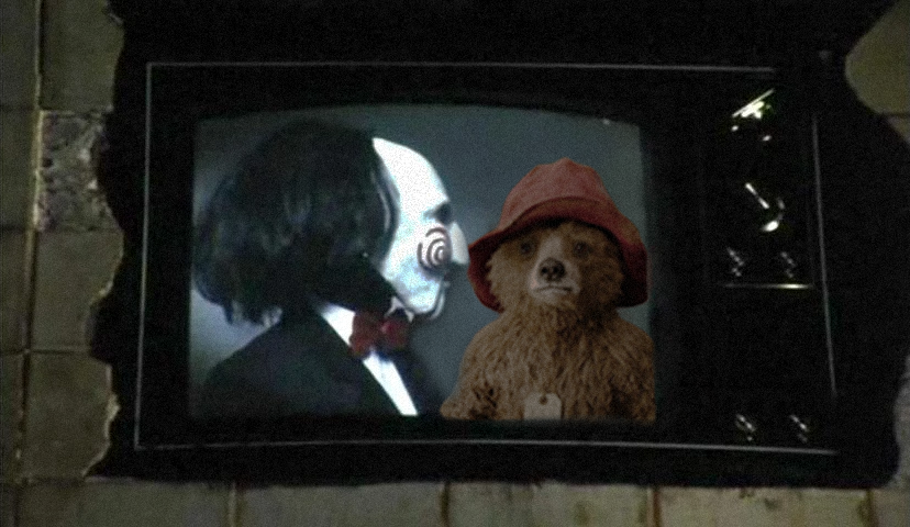 jaythechou's tweet photo. I Photoshop Paddington into another movie until I forget: Day 220 https://t.co/hLcbdY08ew