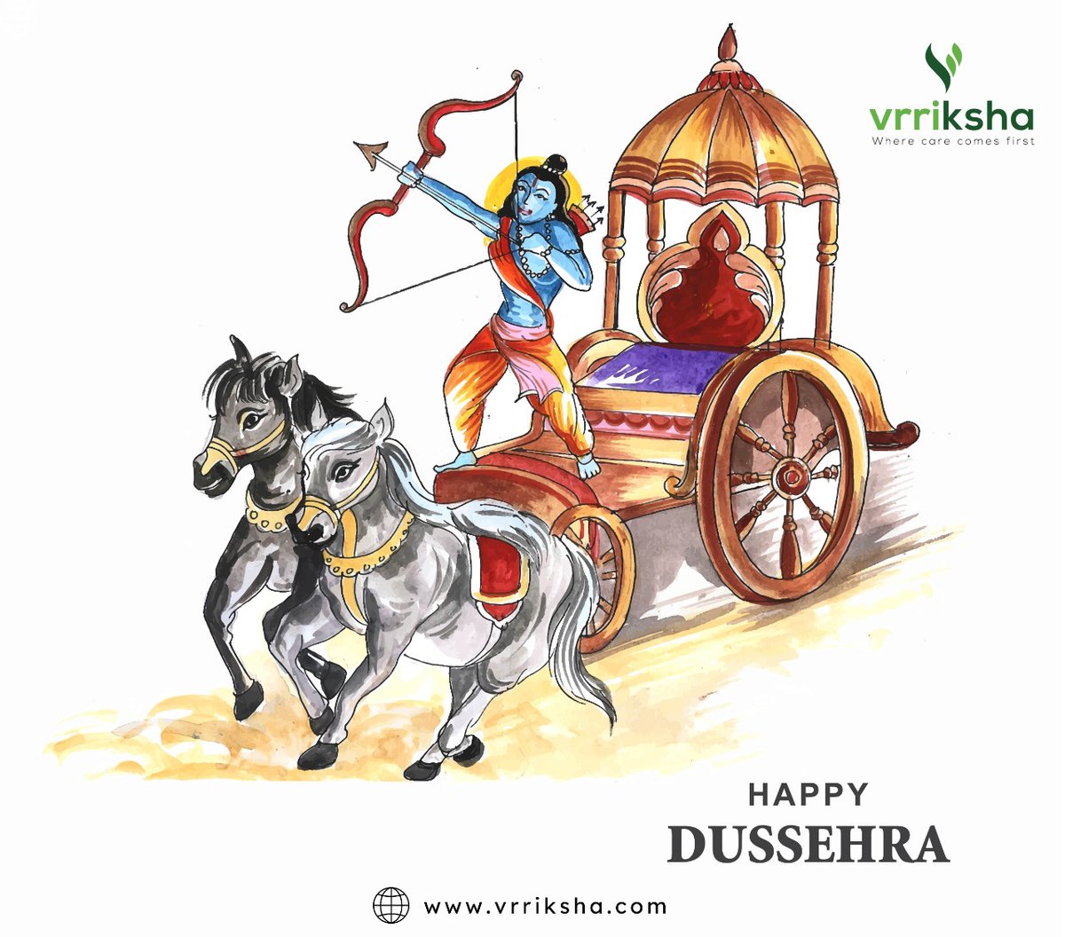 vrriksha's tweet photo. On this Dussehra, may you be showered with good health and prosperity. 🙏#happydussehra #vrrikha https://t.co/Ed7YOvX4eI