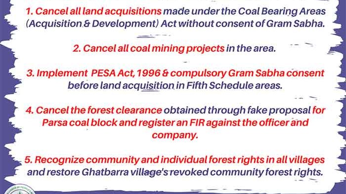 Climate Strike Week 20. Stop all Coal Mining in Hasdeo Forest. Hasdeo forest is called 'Lungs of Chhattisgarh. Save the 'Lungs of Chhattisgarh' from mining of coal.
#HasdeoBachao #SaveHasdeoForest #SaveBuxwahaForest #ClimateChange #StopBeingFossilFools
@GretaThunberg @fff_digital