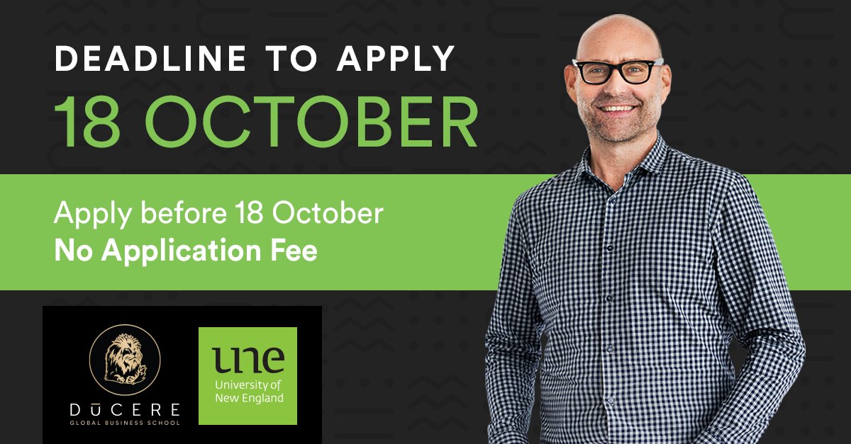 Are you ready to advance your career with a highly affordable 12-month MBA in Data and Cyber Management? If you answered 'yes', the time is now to take the next step by submitting your application here: bit.ly/3ADDZwp