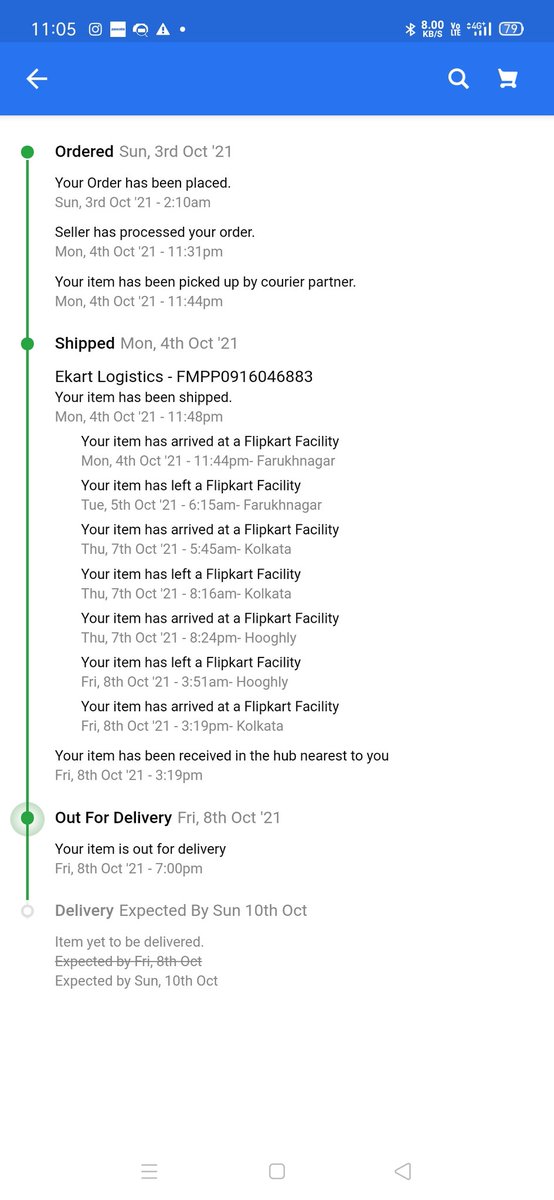 Raunak Mal (@iraunakm) on Twitter photo How much shameless a company's customer support team up!Ordered>delayed>again delayed>no update!Seems like nearby warehouse is so far away that it is taking fortnight to arrive,moreover some products are traveling with delivery person! <a href="/Flipkart/">Flipkart</a> <a href="/flipkartsupport/">FlipkartSupport</a> <a href="/jaagograhakjago/">Jago Grahak Jago</a> How much shameless a company's customer support team up!Ordered>delayed>again delayed>no update!Seems like nearby warehouse is so far away that it is taking fortnight to arrive,moreover some products are traveling with delivery person! <a href="/Flipkart/">Flipkart</a> <a href="/flipkartsupport/">FlipkartSupport</a> <a href="/jaagograhakjago/">Jago Grahak Jago</a>