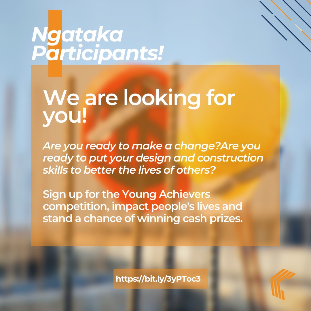 Are you passionate about making a difference?
Are you invested in creating sustainable solutions to the built environment?
Sign up from the link!
bit.ly/3tiB61Y

#sustainablehousing
#JengaNaCore
#JengaJijiJengaJiji