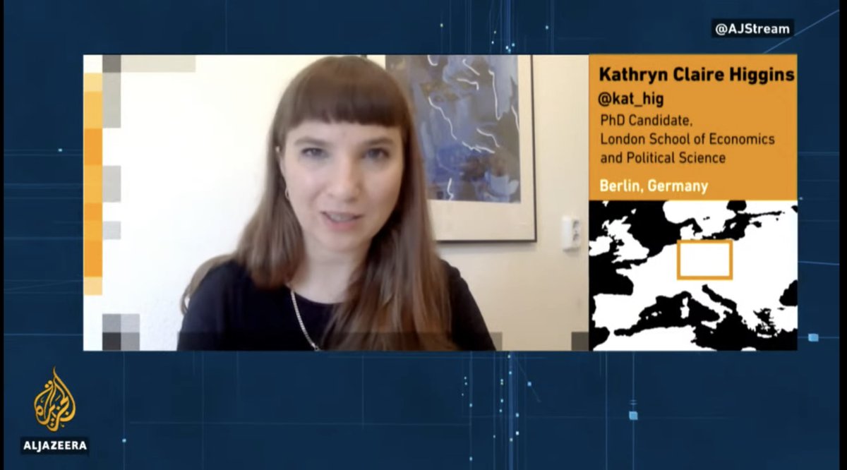 Such a pleasure to join @AJEnglish yesterday for this discussion about #celebrityactivism for @AJStream. I spoke about celebrity advocacy, and how our (essential!) wariness of performative activism can inadvertently strengthen regressive/far-right 'anti-woke' rhetoric 📺