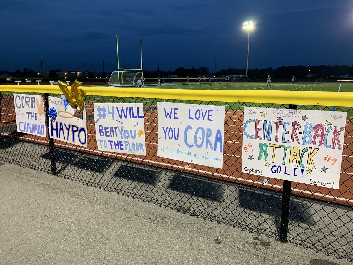 Senior night 💙⚽️