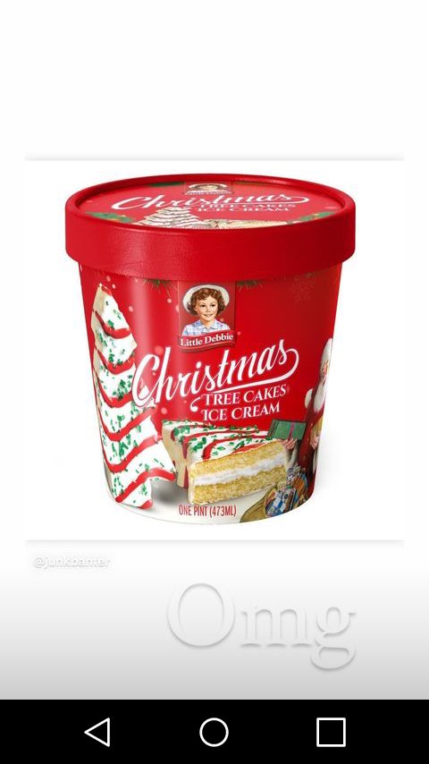 Rochelle_QT's tweet photo. New 🍦🍰 Flavor 😱 #ChristmasIceCream 🎄 #LittleDebbieIceCream 😋 https://t.co/zTTU103SeM