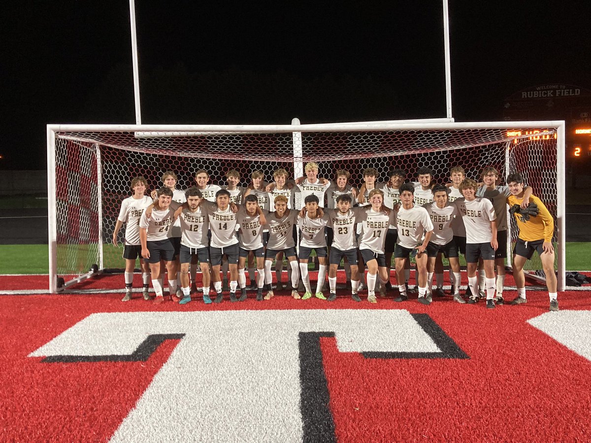 FRCC Conference Champions ⚽️ #PreblePride #1 #WeAreProudofYou