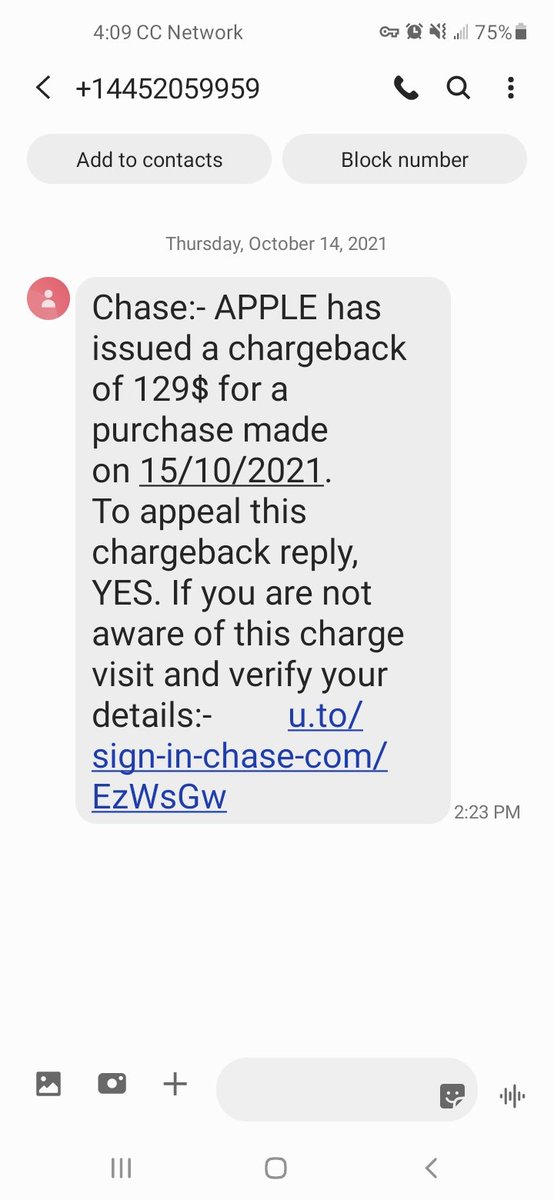 Just got home and was checking my msgs. When I found this.. IT IS A SCAM!! DO NOT HIT REPLY.. DO NOT PASS GO.. DO NOT COLLECT $200..

I went to my bank and showed it to them... They said it DID NOT come from them..

***Rant Over***

You may now go back to your random scrolling...