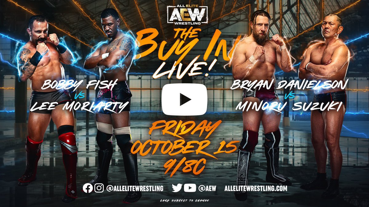 CallUpWrestling's tweet photo. It’s happening sooner than I could have predicted and we are so lucky as fans to live in a time where #AEW steps up when challenged!!

Who is watching #AEWRampage ?? https://t.co/XvyJveoL3H