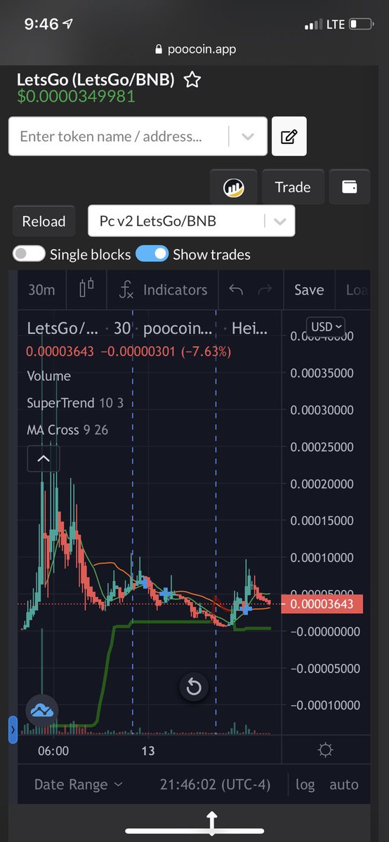 LetsGoBSC's tweet photo. We are Proud to announce that the first 2 days of #trading have been a HUGE success. Tens of Thousands of dollars have been traded and the volume is pretty amazing for this little stealt launch #BSCGem 

https://t.co/ZUASvJmF5y https://t.co/PaZT2atFQR