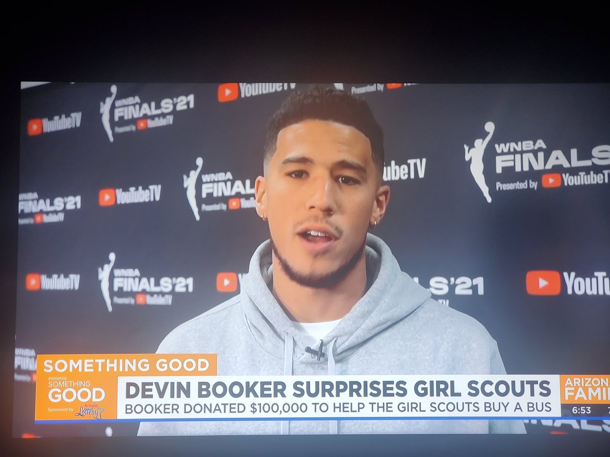 Azscott12's tweet image. Wow @DevinBook. So glad you're part of the @Suns. You're a great ambassador for the state of Arizona and a quality human being.