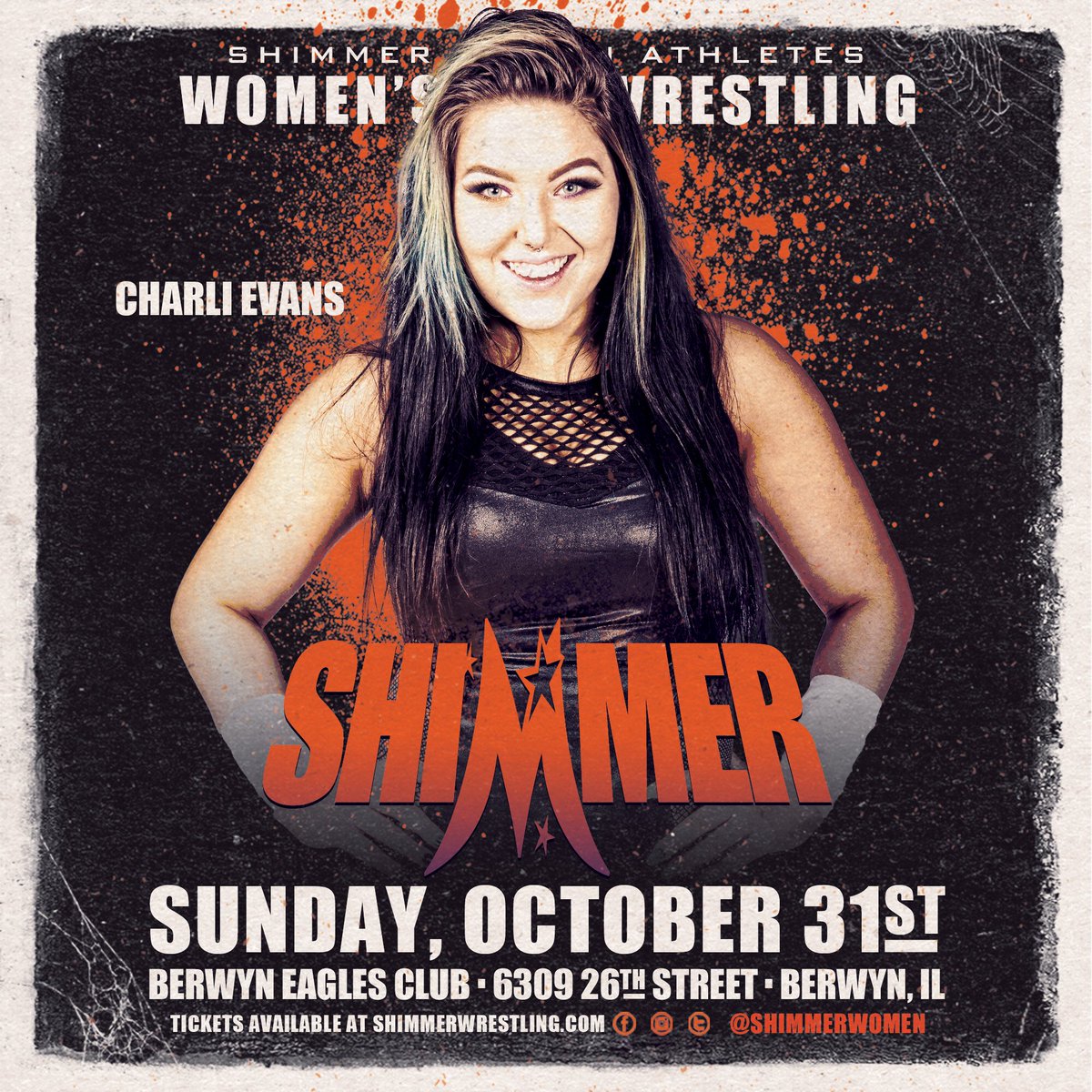 SHIMMERwomen's tweet photo. We need your support.

SHIMMER returns to the Eagles Club in Berwyn, IL on 10/31. Events at Noon and 4PM. 

If you appreciate what we have contributed to professional wrestling over the past 16 years, please attend.

🎟 https://t.co/OhiDGiZJFO 🎟 https://t.co/4St1vP9eoz