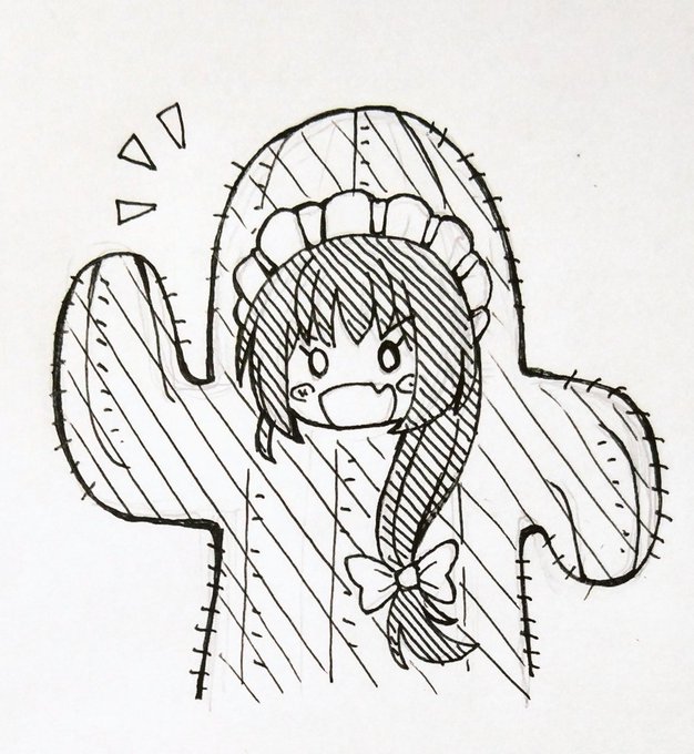 @Cosmo_2140 蒼星こすもぬさん

効率よくサボテンエネルギーを得る為に、自らサボテンと化したVIVITちゃん♥️ 