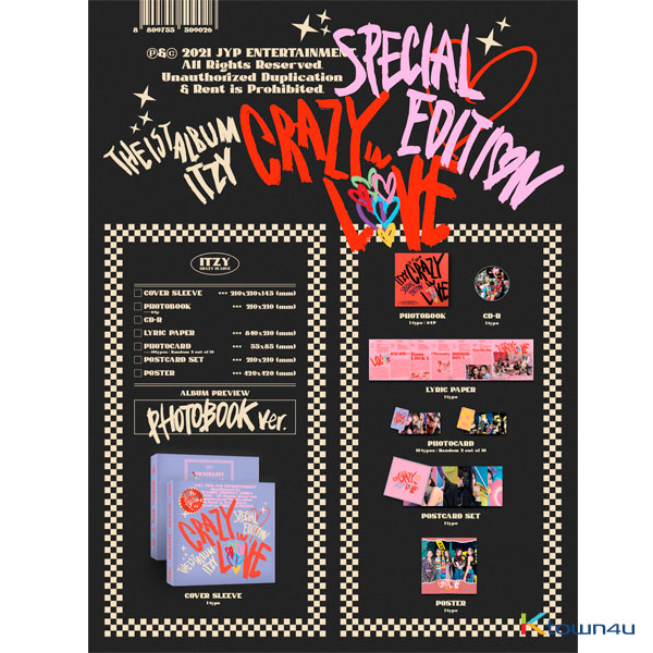 yeppimartPH's tweet photo. [HELP RT]  LOW PROFIT PH GO | WTS LFB #ITZY 

 ITZY - The 1st Album [CRAZY IN LOVE] (Special Edition)

PB: ₱ 695 ea  
Jewel: ₱ 495 ea  
1180 if set

-ktown4u
-w/freebies
-normal eta

DOO/DOP: 10/21
order form : https://t.co/tYj3jg41RT https://t.co/CvWneqQzrh