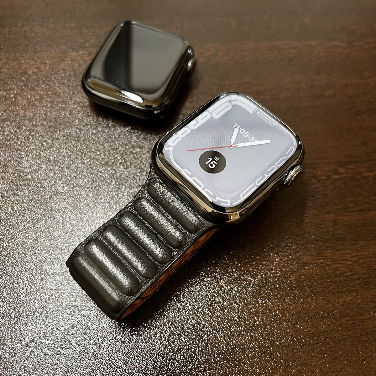 Apple Watch  series7 ステンレス　グラファイト