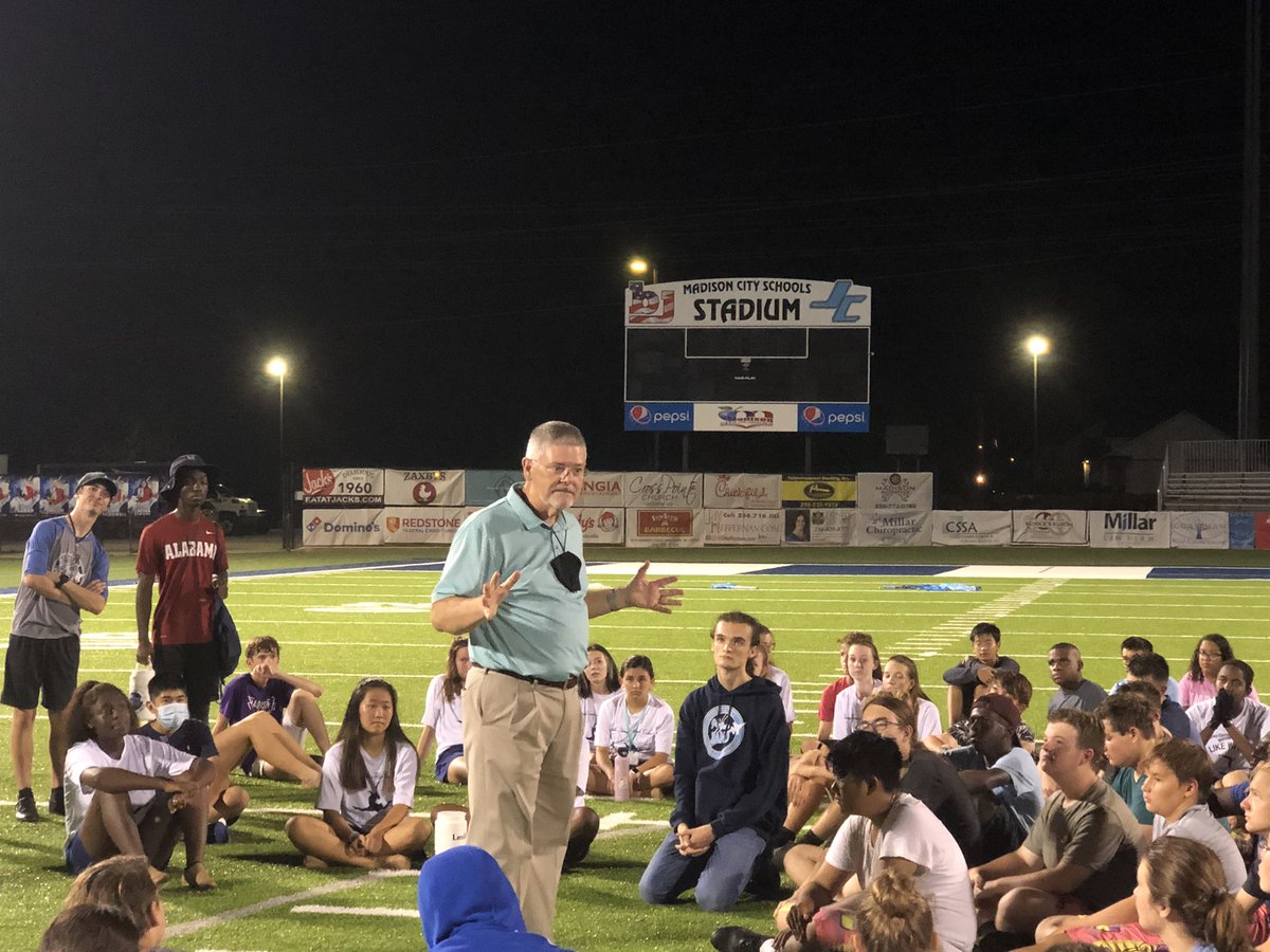 A great night getting ready for our first <a href="/BANDSOFAMERICA/">BANDS OF AMERICA</a> regional. And a huge thanks to Mr. Stegall for coming and offering his insights. #proudtobeajet