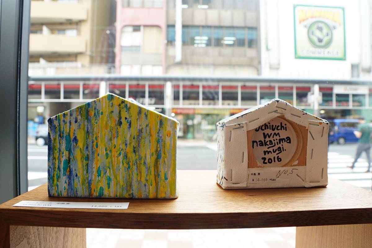 mugimugi78's tweet photo. [Collaboration exhibition /archive2021]大阪
とあるアート アートとある vol.1
2021/9-10
VIVIDEEP maison
日本橋3-5-25シタディーンなんば大阪1F
https://t.co/vwWM51nuli
#multi_LD 2021/acrylic on canvas
aroundworks 2021/mixed media
#uchiuchi 2012-16/acrylic on canvas
#中島麦 https://t.co/FX5ozFZyt9