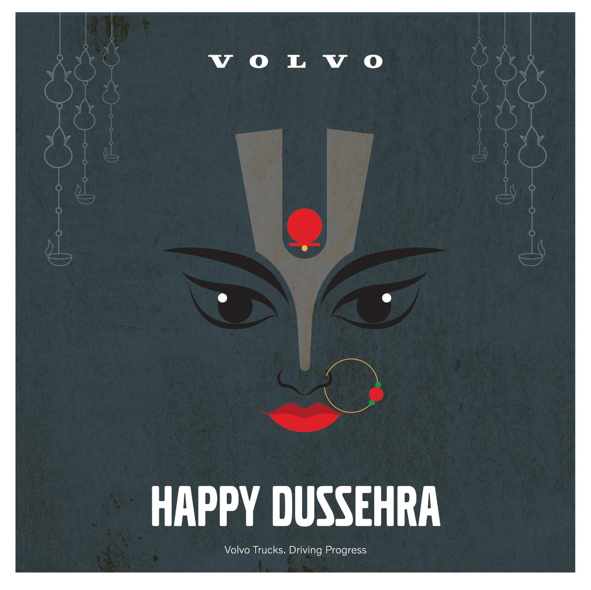VolvoTrucksIN's tweet photo. Here's wishing you success and prosperity on all your endeavours ahead. #HappyDussehra #DrivingProgress #Customersuccess #VolvoTrucksIndia https://t.co/QgVH5Kk3Sy