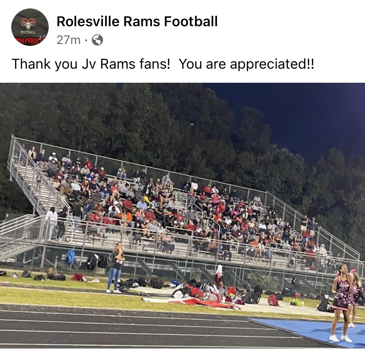 RRACKLEY9's tweet photo. Lord knows I’m grateful for the faithful y’all some true riders for OUR boys Thanks!!!! 
6and 0 with ✌🏾 more to go!! Let’s finish strong!!! Great group effort tonight 28-🍩 https://t.co/Oj4SOP5KeX
