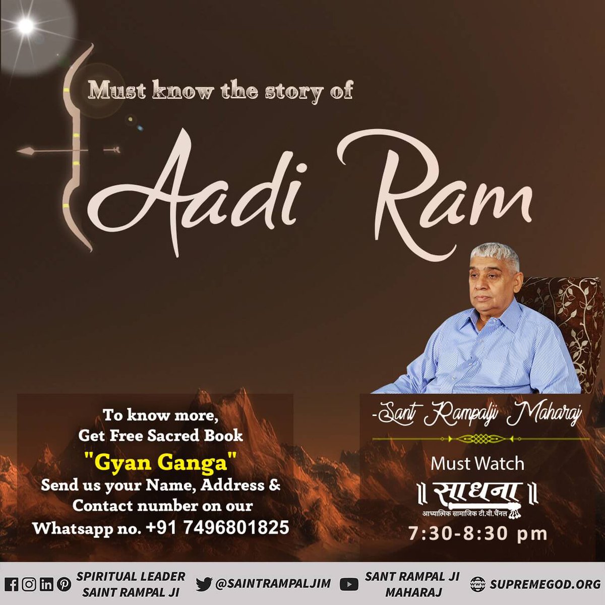 Im__Singh's tweet image. Message of  True Worship on Dussehra
Almighty Kabir tells in his nectar speech that without the true Worship of Satpurush ( Aadi Ram) the whole world remains in utter confusion. 

Sant Rampal Ji Maharaj Ji.....
#MsgOfAadiRamOnDussehra 🙇🙏