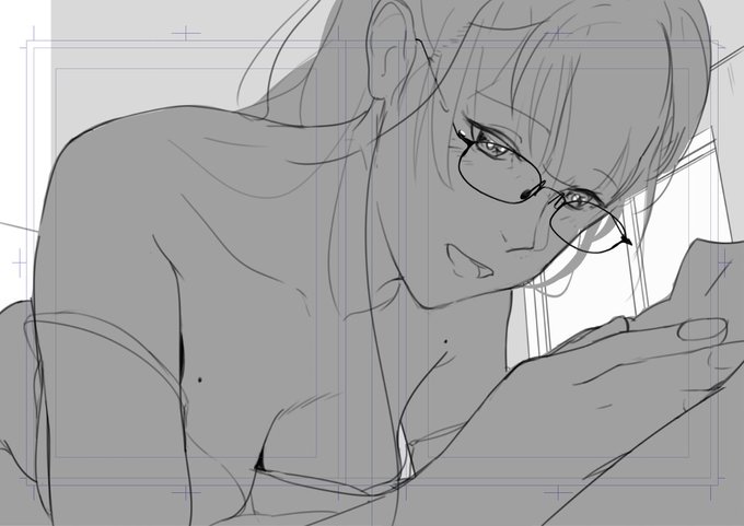 朝チュン(WIP)
ネタバレしないようにあんまり新しい絵投稿してない😥 