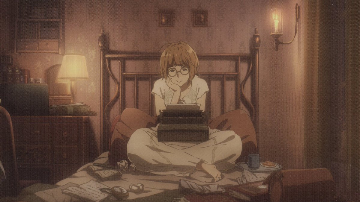 MeganeOfTheDay's tweet photo. The megane of the day is Erica Brown from “Violet Evergarden”!✨ https://t.co/cjZYnuZO0c