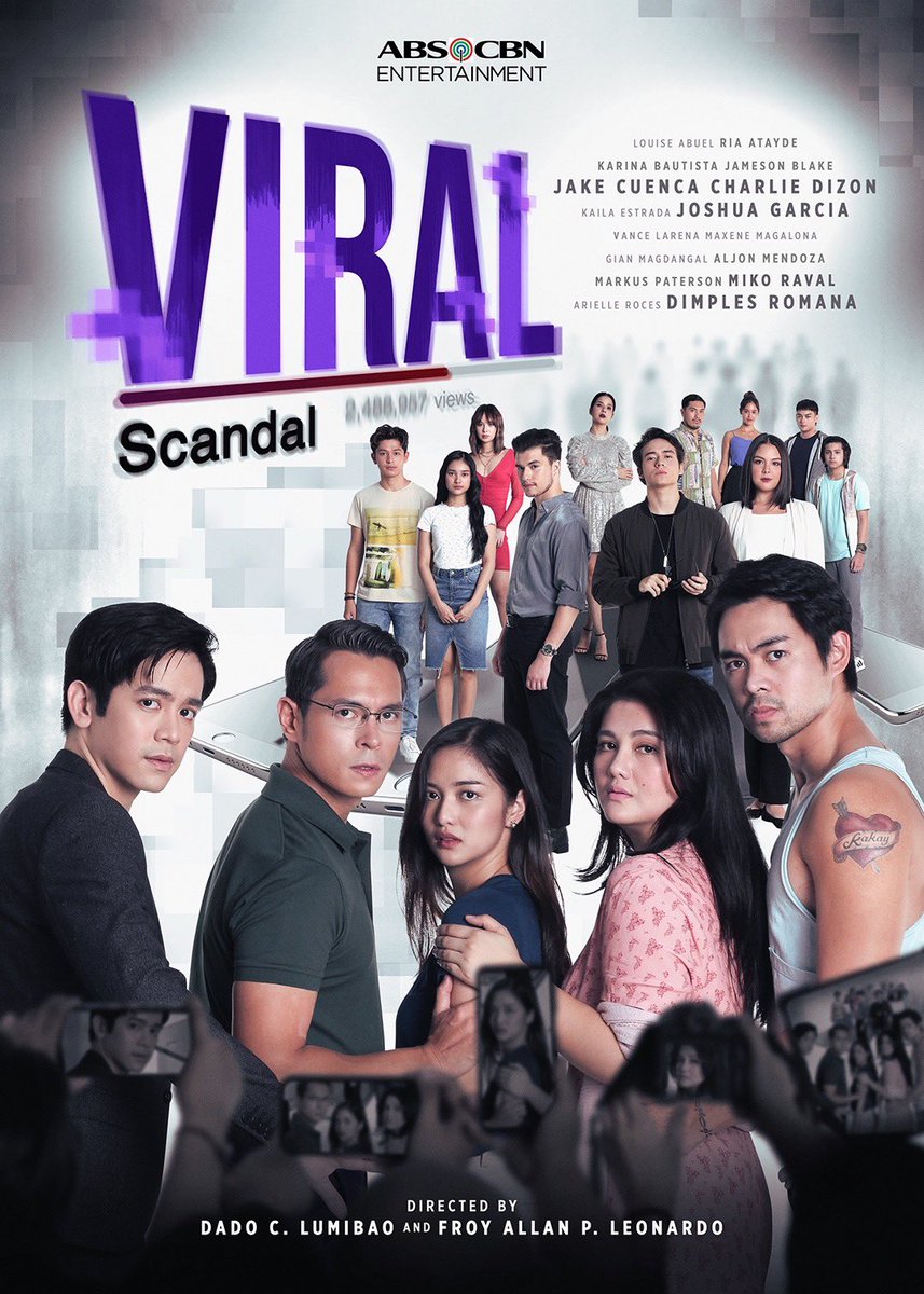 This is the VIRAL SCANDAL We are proud to present our first official poster 🚨Catch the kalat that you will not resist—the #ViralScandal trailer global premiere on October 19, 8PM Mark your calendar for the SERIES PREMIERE: 11. 15.2021 #RCDNarratives #ViralScandalPosterReveal
