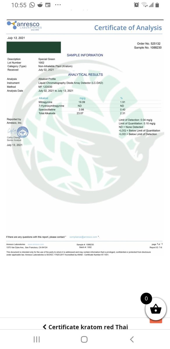 KratomForCheap's tweet image. Last Photo posted of lab report was throwback 2014, before upgrading warehouse &amp;amp; processing techniques. We were proud of our MD soaring above w/1.6%. Today we are nearly 2% mitragynine, raw leaf. No synthesized extract needed! All strains can be seen here:
kratomforcheap.com/project-cat/ce…
