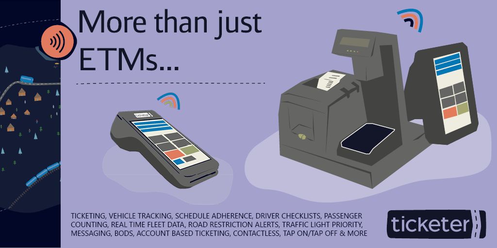 a2bGlobalMedia's tweet photo. Bus ticketing systems by @Ticketer_UK are customised to operators, and individualised to the lives that passengers lead, now and into the future.
https://t.co/YbkI6XA79m
#Ticketer #Ticketing #SmartTicketing #BusTicketing #ETM #ElectronicTicketing https://t.co/MTiKNIriph