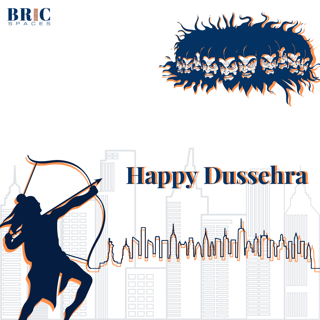 BricSpaces1's tweet photo. It's the day of Victory, win against the evils of real estate with BricSpaces.

Wishing you prosperity and happiness, Happy Dussehra!

#dusshera #dussehra2021 #VijayDashmi #festival #realestate #property #buyhome #buyoproperty #bricspaces https://t.co/wLXmPMGuAA