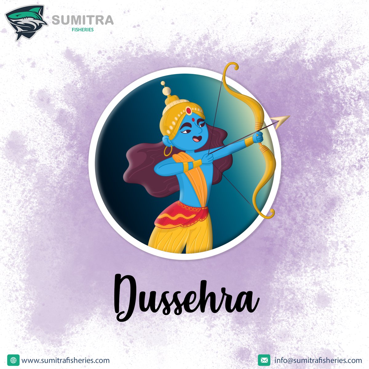 sumitraseafoods's tweet photo. May this Dussehra dispel gloom and misery and bring you happiness and prosperity. Happy Vijayadashami.
.
.
.
#dusshera #festivevibes #festiveseason #indianfestival #sumitrafisheries https://t.co/KRDAlDpdxy